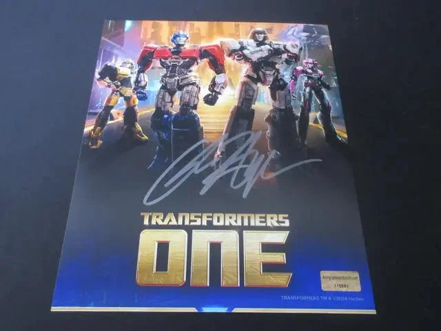Hemsworth Transformers One Signed 8x10 Photo EUA COA (Online Order Only)