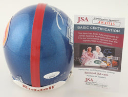 Herschel Walker Signed Tyson Herschel's Famous 34 Mini Helmet with Display Case (JSA) (Online Order Only)