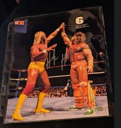 Hulk Hogan Signed Magazine Page with coa (Online Order Only)
