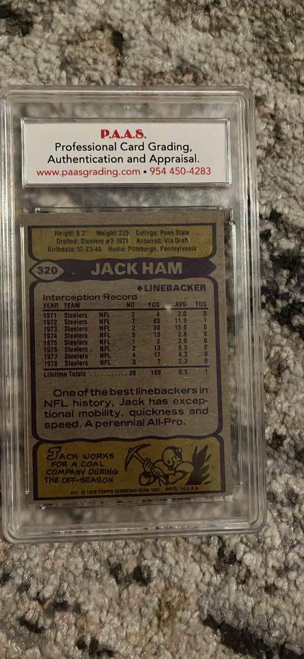 Jack Ham Card (Online Order Only)