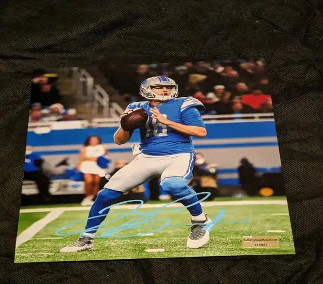 Jared Goff autographed 8x10 photo with coa (Online Order Only)