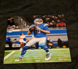 Jared Goff autographed 8x10 photo with coa (Online Order Only)