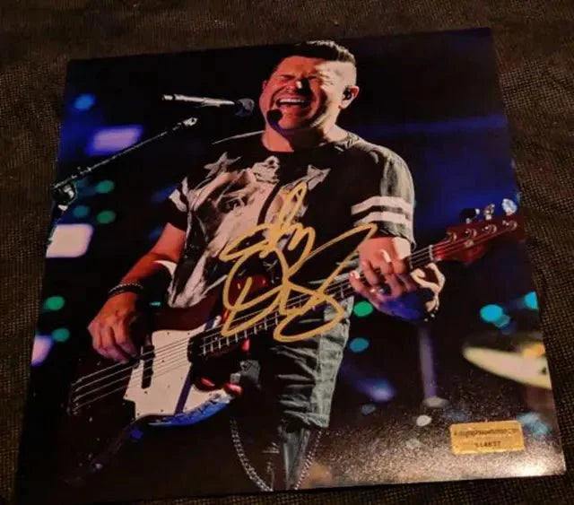 Jay DeMarcus Auto Signed 8x10 Photo with coa 114637 (Online Order Only)