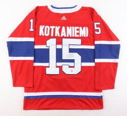 Jesperi Kotkaniemi Signed Jersey (PSA) (Online Order Only)