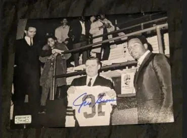 Jim Brown autographed 8x10 photo with coa (Online Order Only)