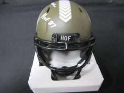 Joe Green Signed HOF Mini Helmet Direct COA (Online Order Only)