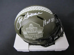 Joe Green Signed HOF Mini Helmet Direct COA (Online Order Only)
