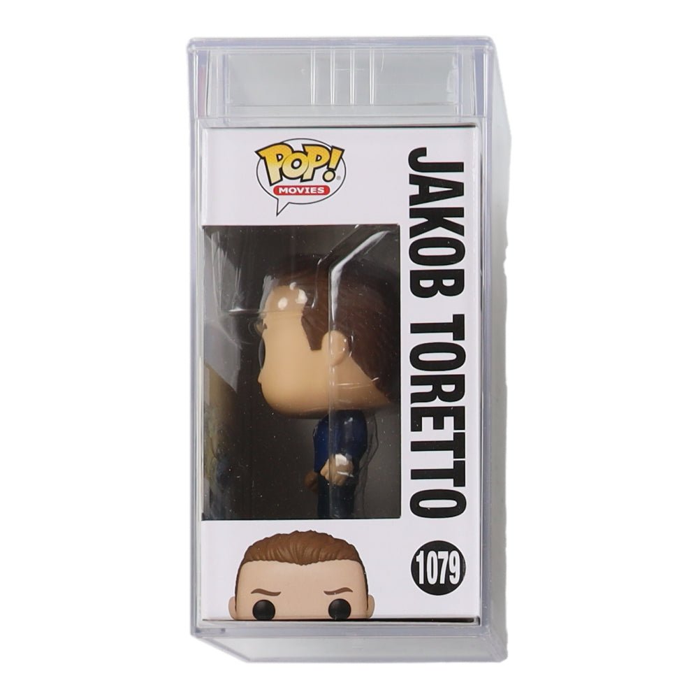 John Cena Signed Cut with "Fast & Furious" #1079 Jakob Toretto Funko Pop! Vinyl Figure (PSA) (Online Order Only)