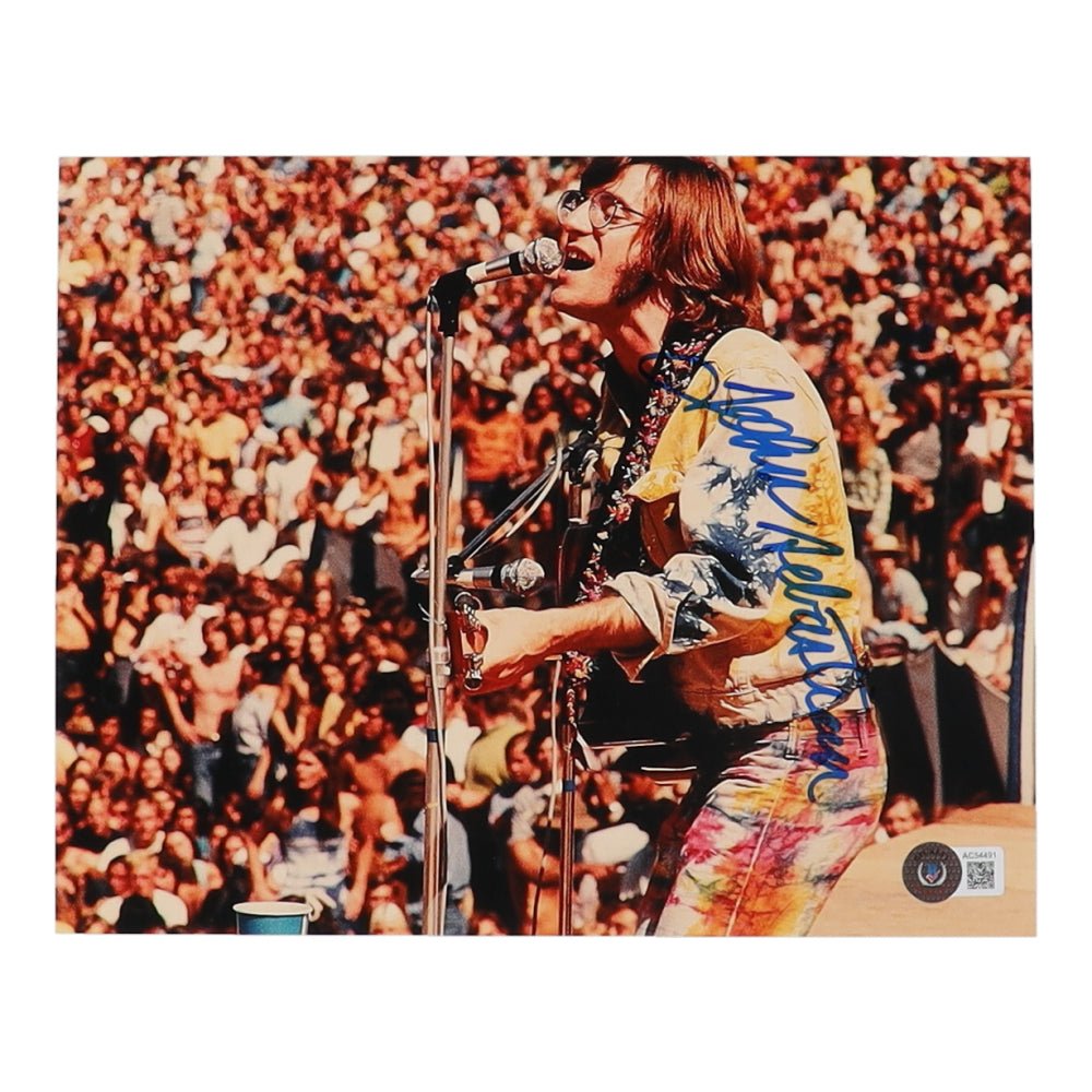 John Sebastian Signed 8x10 Photo (Beckett) (Online Order Only)