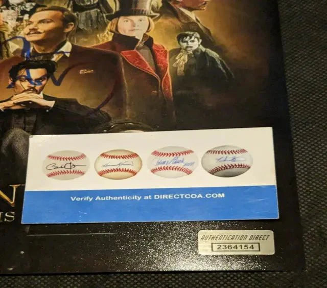 Johnny Depp autographed 8x10 photo with COA (Online Order Only)