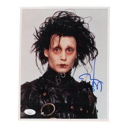 Johnny Depp Signed "Edward Scissorhands" 8x10 Photo (JSA) (Online Order Only)