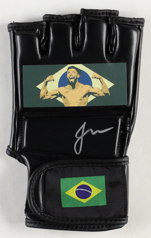 Johnny Walker Signed MMA Custom Brazil Glove (PA) (Online Order Only)