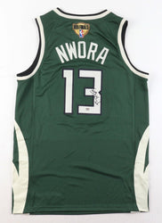 Jordan Nwora Signed Jersey (PSA) Milwaukee Bucks (Online Order Only)