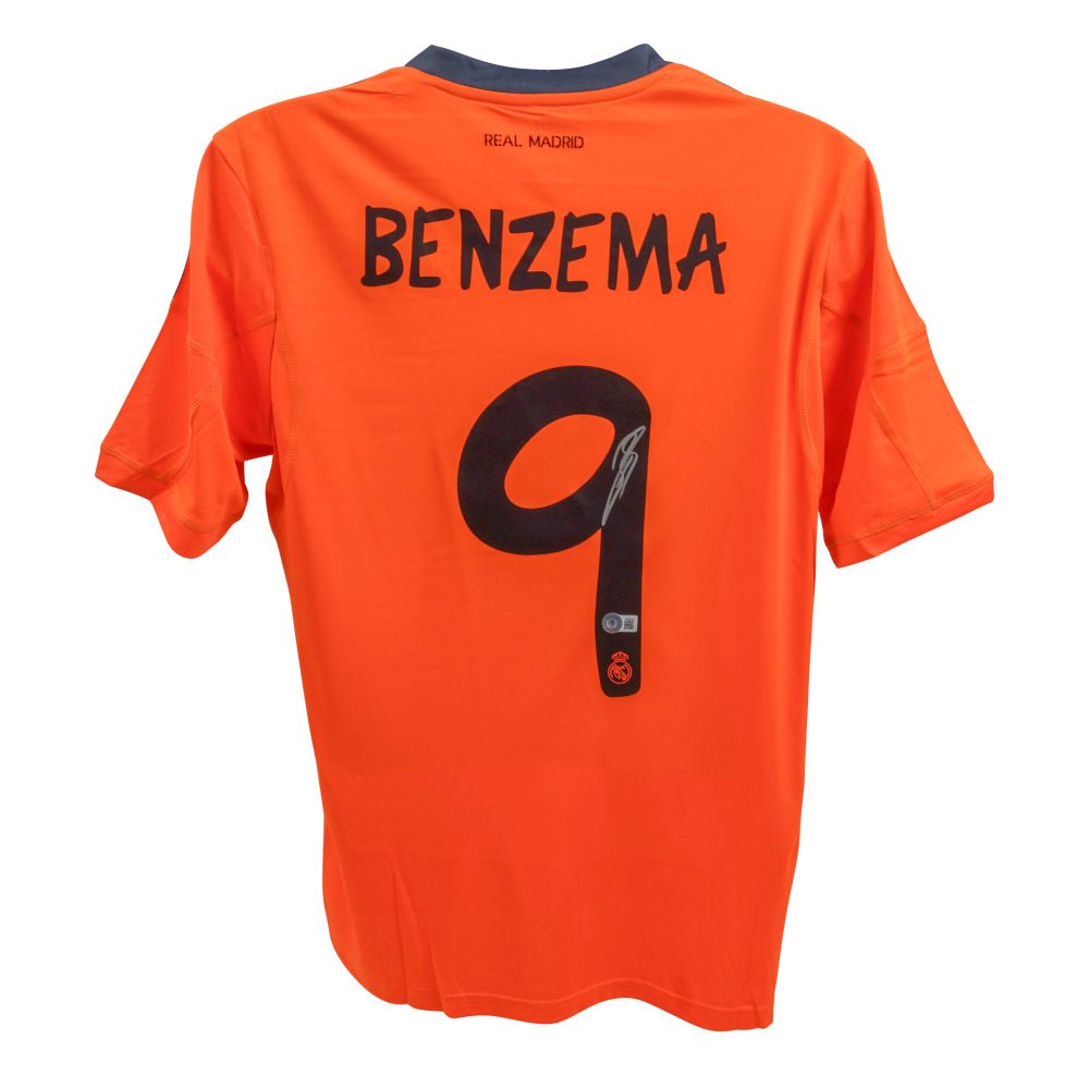 Karim Benzema Signed Real Madrid Jersey (Beckett) (Online Order Only)