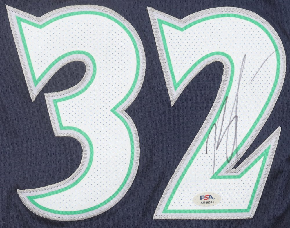 Karl-Anthony Towns Signed Jersey (PSA) Minnesota Timberwolves (Online Order Only)
