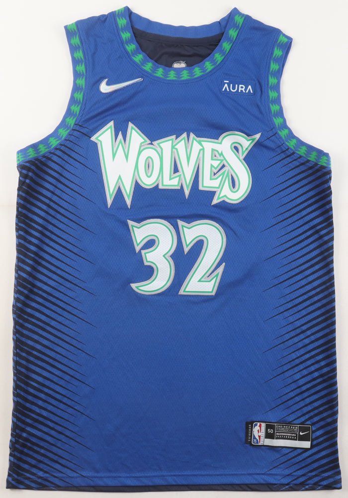 Karl-Anthony Towns Signed Jersey (PSA) Minnesota Timberwolves (Online Order Only)