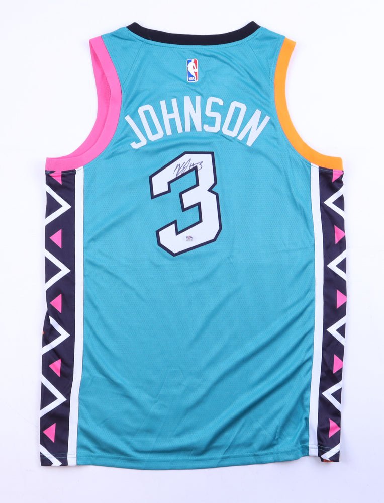 Keldon Johnson Signed Jersey (PSA) (Online Order Only)