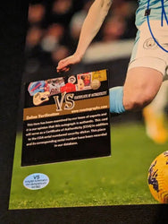 Kevin DeBruyne autographed 8x10 photo with coa (Online Order Only)