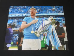 Kevin DeBruyne Signed 8x10 Photo VSA COA (Online Order Only)