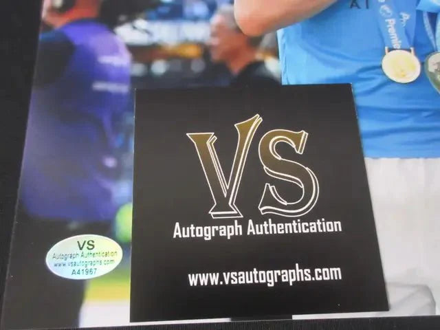 Kevin DeBruyne Signed 8x10 Photo VSA COA (Online Order Only)