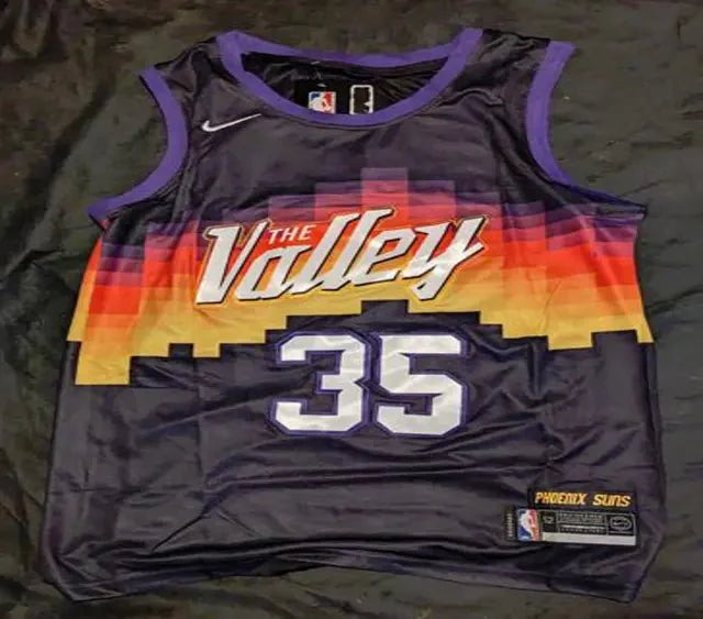 Kevin Durant autographed jersey with coa (Online Order Only)
