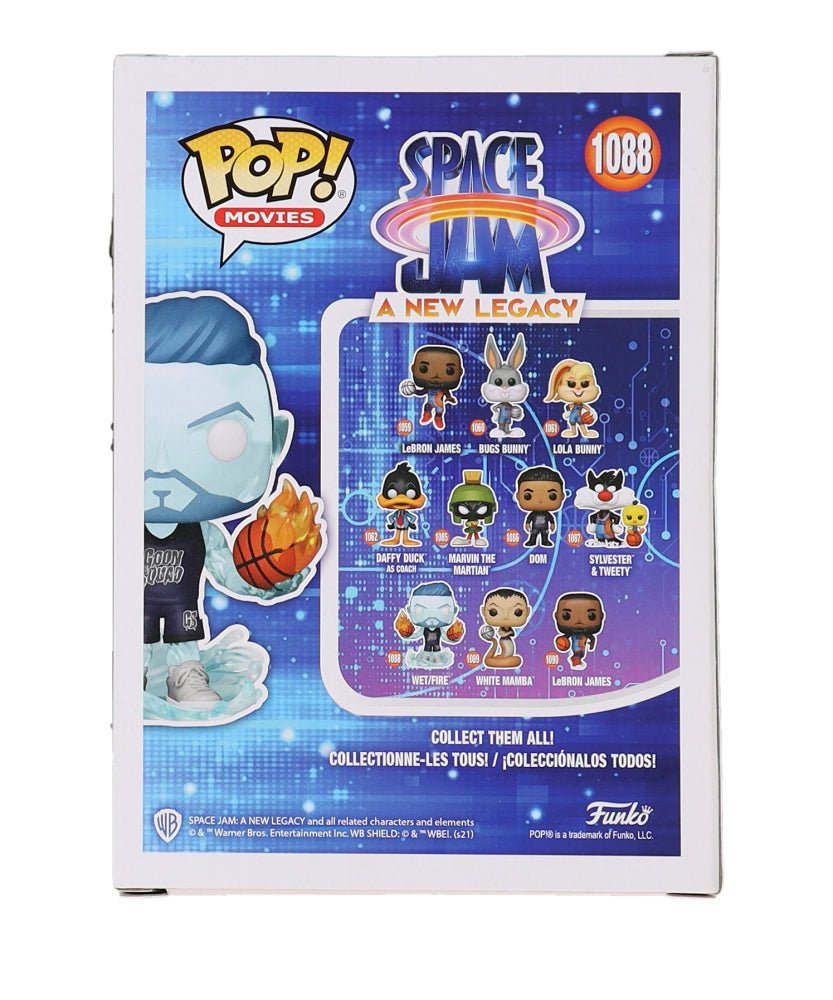 Klay Thompson Signed "Space Jam: A New Legacy" #1088 Wet / Fire Funko Pop! Vinyl Figure (PSA) Wet-Fire (Online Order Only)