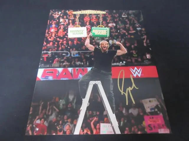 LOGAN PAUL SIGNED 8X10 PHOTO WWE RCA COA (Online Order Only)
