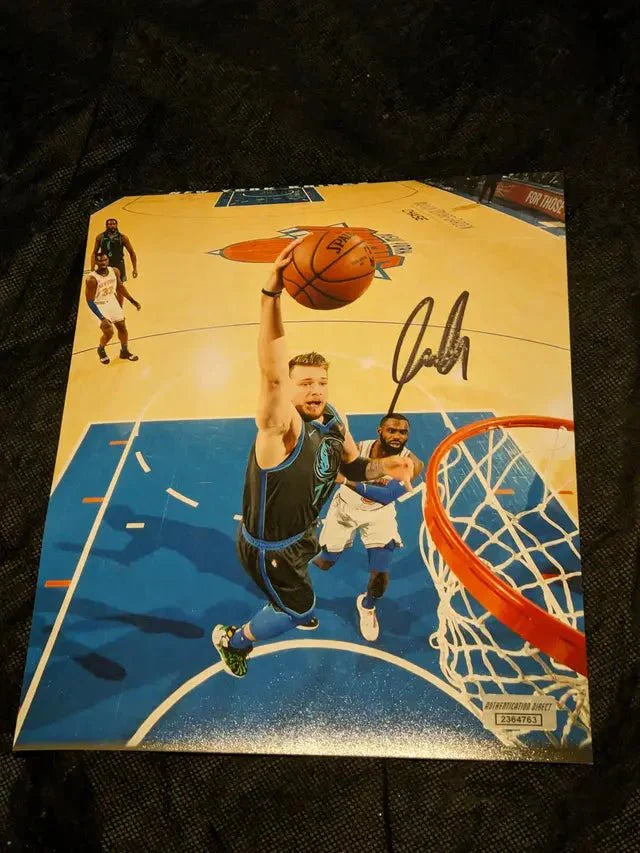 Luka Doncic autographed 8x10 photo with COA 🔥 (Online Order Only)