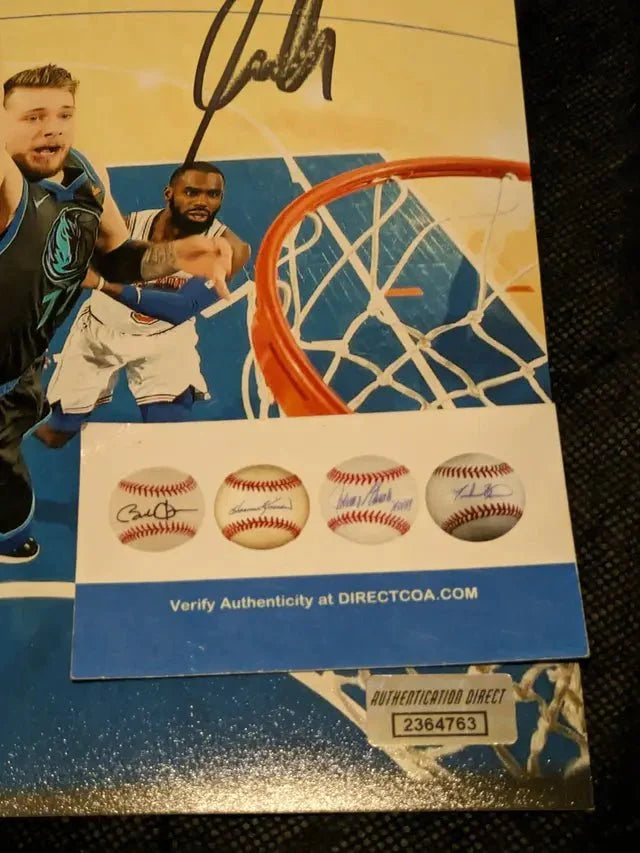 Luka Doncic autographed 8x10 photo with COA 🔥 (Online Order Only)