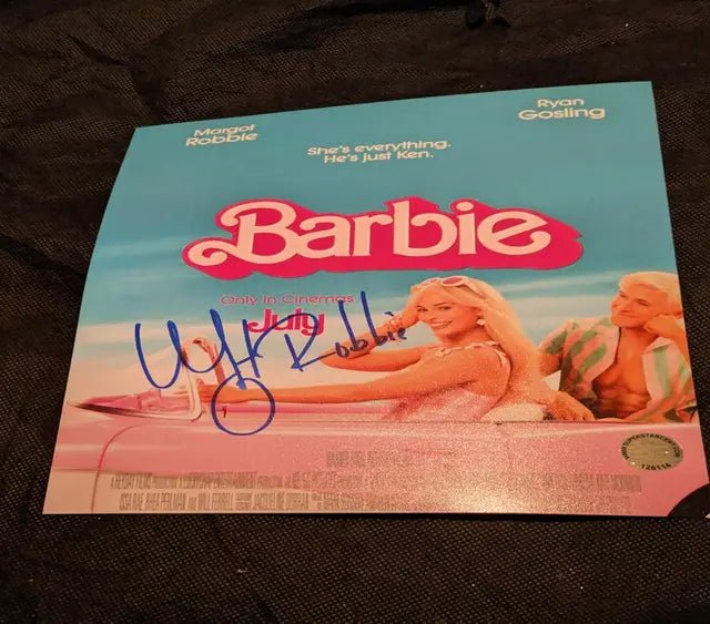 Margot Robbie Signed 8x10 Barbie Photo with coa (Online Order Only)