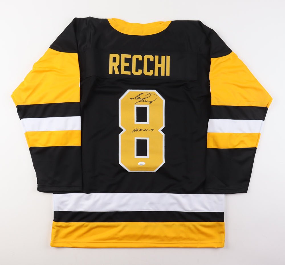 Mark Recchi Signed Jersey Inscribed "HOF 2017" (JSA) (Online Order Only)