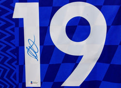 Mason Mount Signed Chelsea 2021 Home Jersey (Beckett) (Online Order Only)