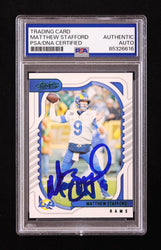 Matthew Stafford Signed 2022 Absolute #34 (PSA) (Online Order Only)