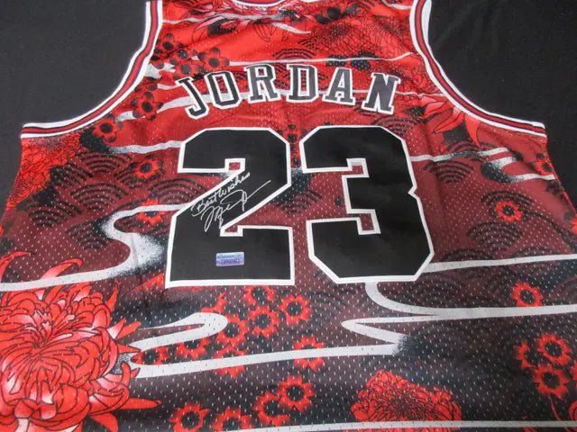 Michael Jordan signed Limitied Edition jersey COA (Online Order Only)