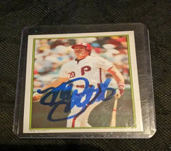 Mike Schmidt autographed card w/coa (Online Order Only)
