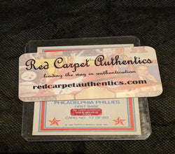 Mike Schmidt autographed card w/coa (Online Order Only)