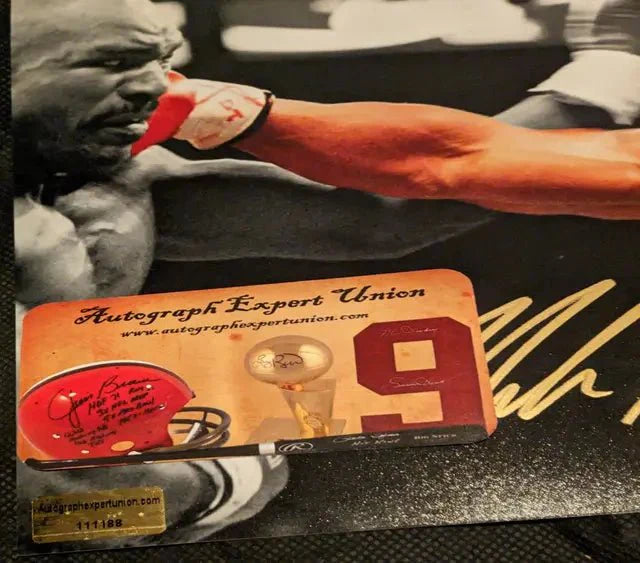 Mike Tyson Signed 8x10 Photo EUA COA 111188 (Online Order Only)
