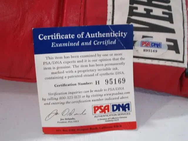 MONTELL GRIFFIN signed autographed boxing glove PSA DNA COA 169 (Online Order Only)