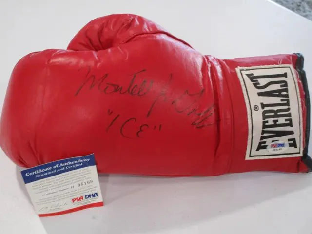 MONTELL GRIFFIN signed autographed boxing glove PSA DNA COA 169 (Online Order Only)