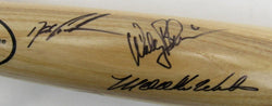 Multi-Signed Louisville Slugger Baseball Bat with (5) Signatures Including Doc Gooden, Bobby Ojeda, Howard Johnson, Mookie Wilson & Wally Backman (CX by Steiner) (Online Order Only)