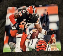 Myles Garrett Auto Signed 8x10 Photo with coa 115646 (Online Order Only)