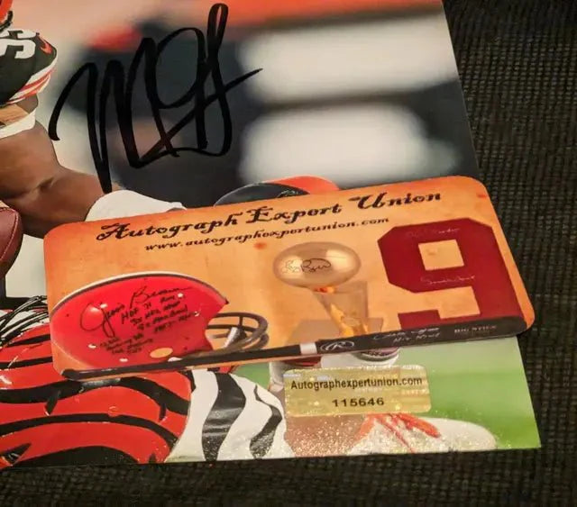 Myles Garrett Auto Signed 8x10 Photo with coa 115646 (Online Order Only)