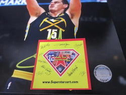 Nikola Jokic Signed 8x10 Photo SSC COA (Online Order Only)