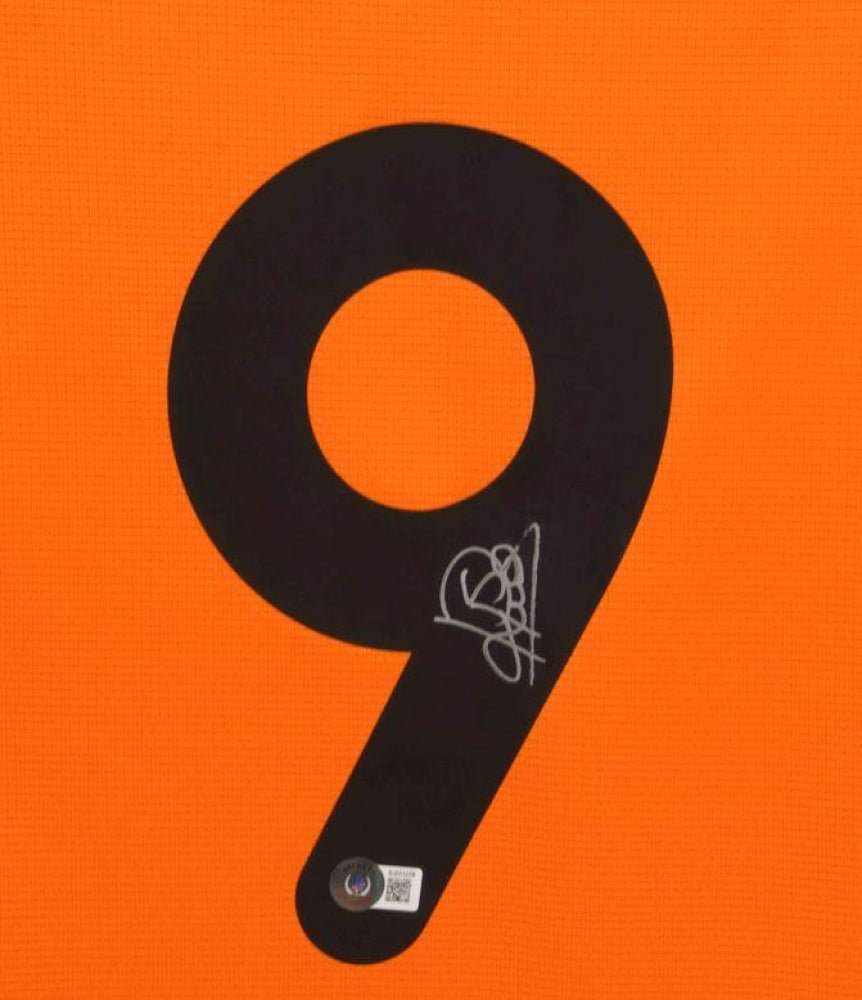 Patrick Kluivert Signed Holland National Team Jersey (Beckett) (Online Order Only)