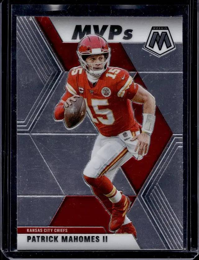 Patrick Mahomes 2020 panini mosaic mvp's (Online Order Only)