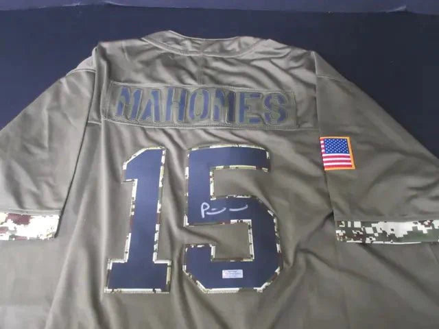 Patrick Mahomes Chiefs Signed Jersey Heritage COA (Online Order Only)