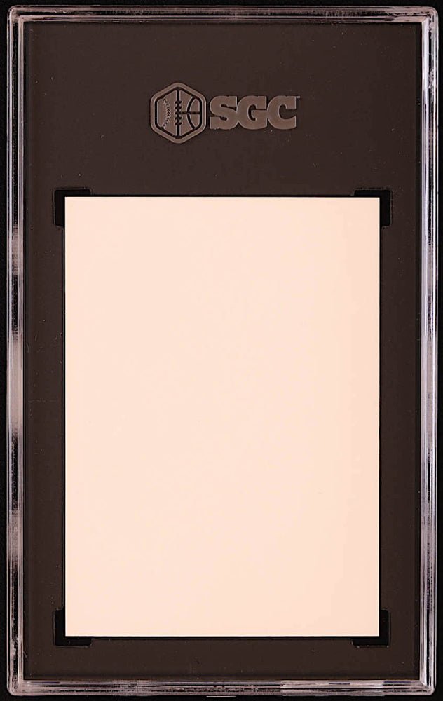 Pele 2022 Leaf Legends Red Blank Back #LA08 #1/1 (SGC Authentic) (Online Order Only)