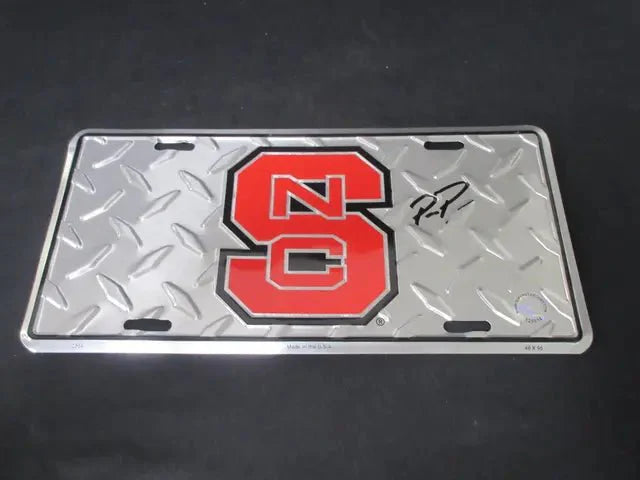 Philip Rivers Signed License Plate SSC COA (Online Order Only)