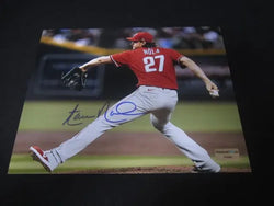 PHILLIES AARON NOLA SIGNED 8X10 PHOTO COA (Online Order Only)