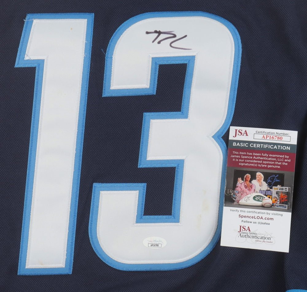 Pierre-Luc Dubois Signed Jersey (JSA) Winnipeg Jets (Online Order Only)